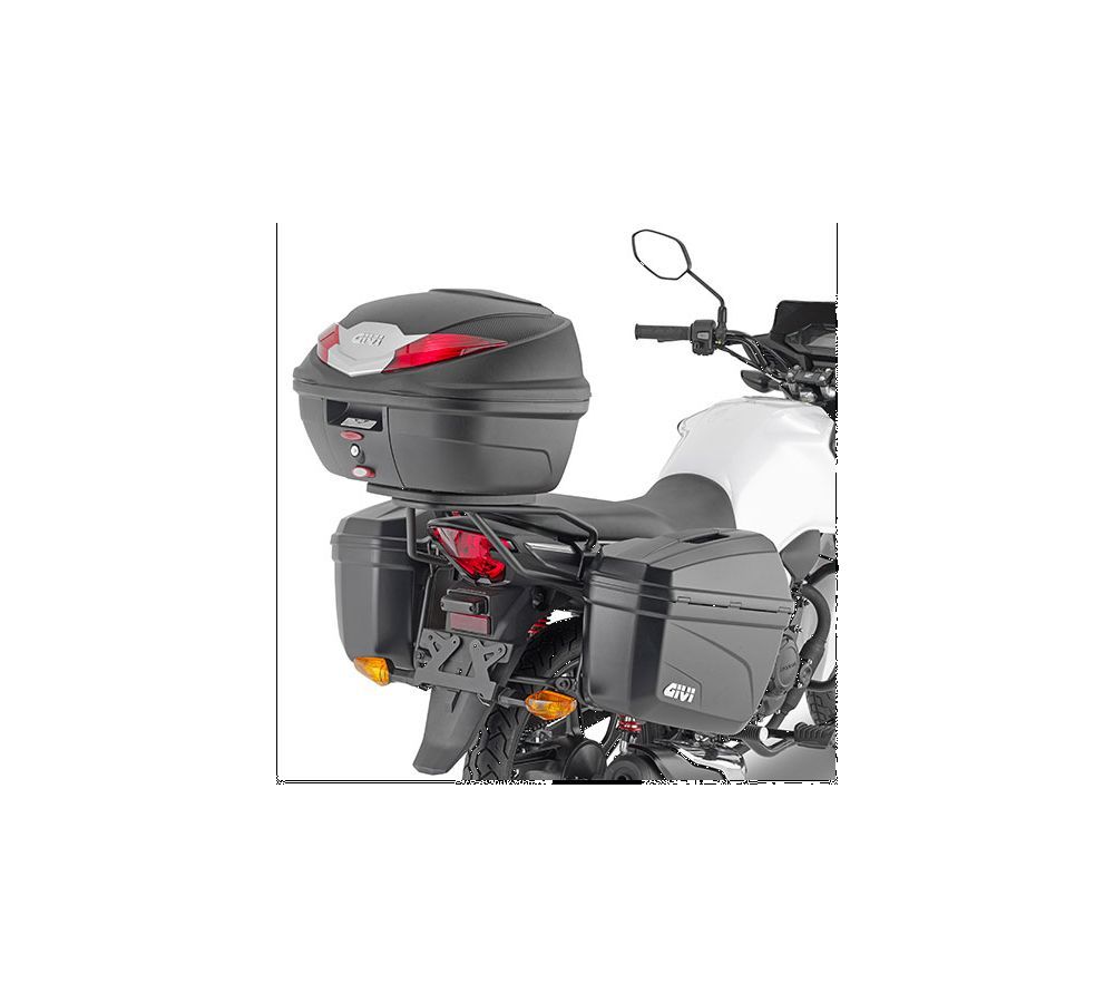 Givi Träger schwarz für the Monokey top-case für Honda CB 125F (21)